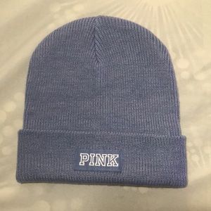 Pink Rib Beanie winter hat